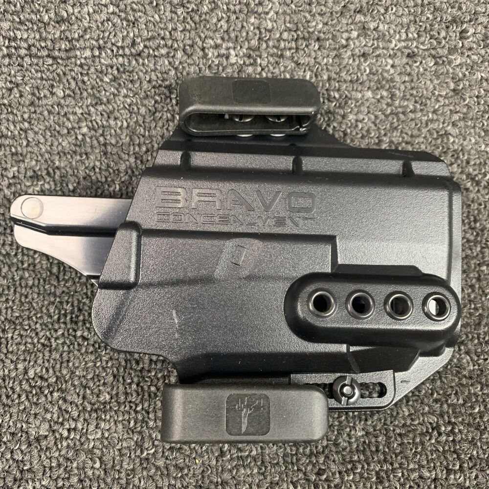 Bravo Concealment Torsion IWB Right-Handed Holster for Glock 19/19X/23/32/45 Pis - Picture 2 of 11